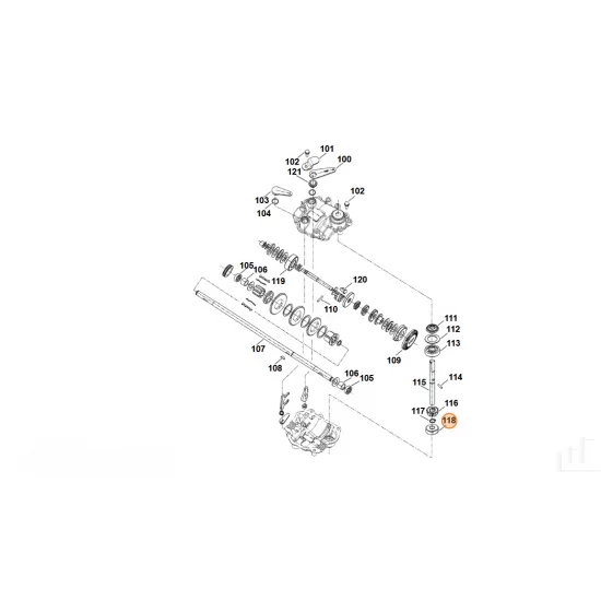 STIHL  Łożysko ślizgowe 6105 643 2530
